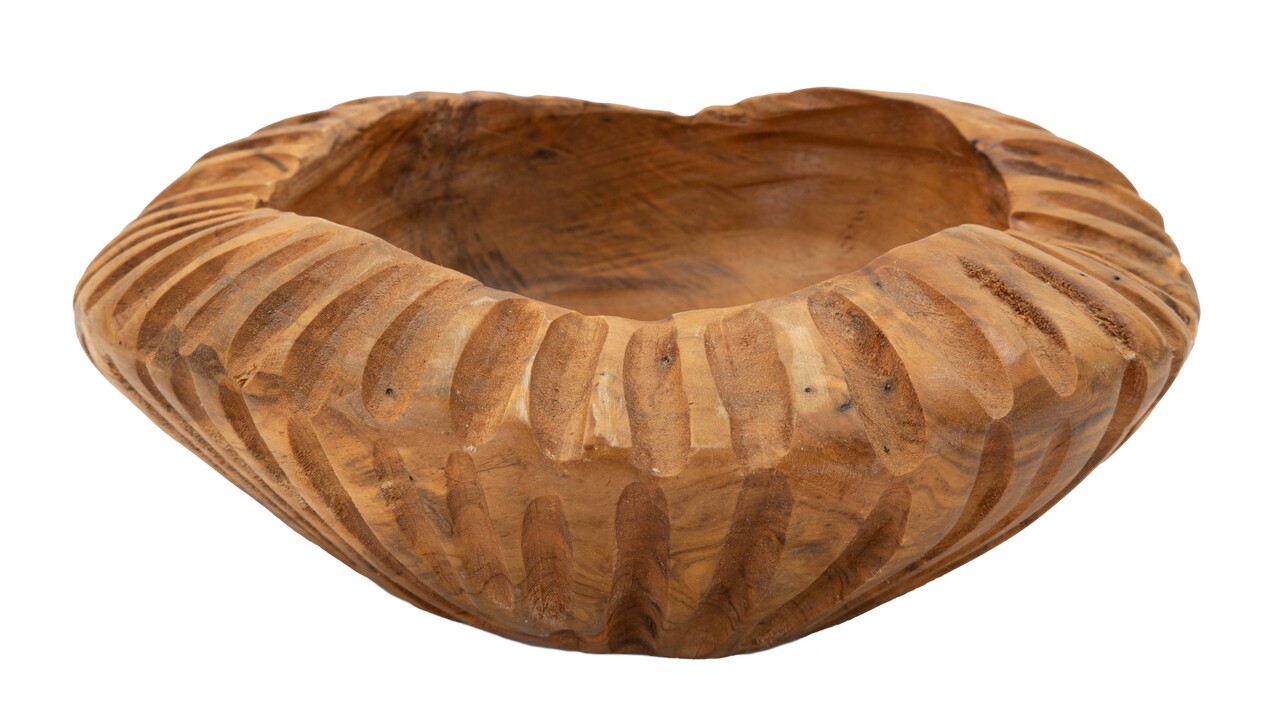 Sculptura Decorativa din Tec Reciclat