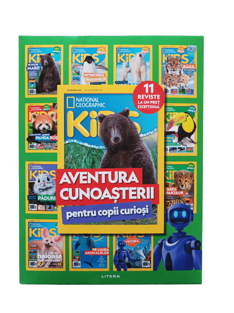 Cutie National Geographic Kids - 11 reviste pentru copii curiosi