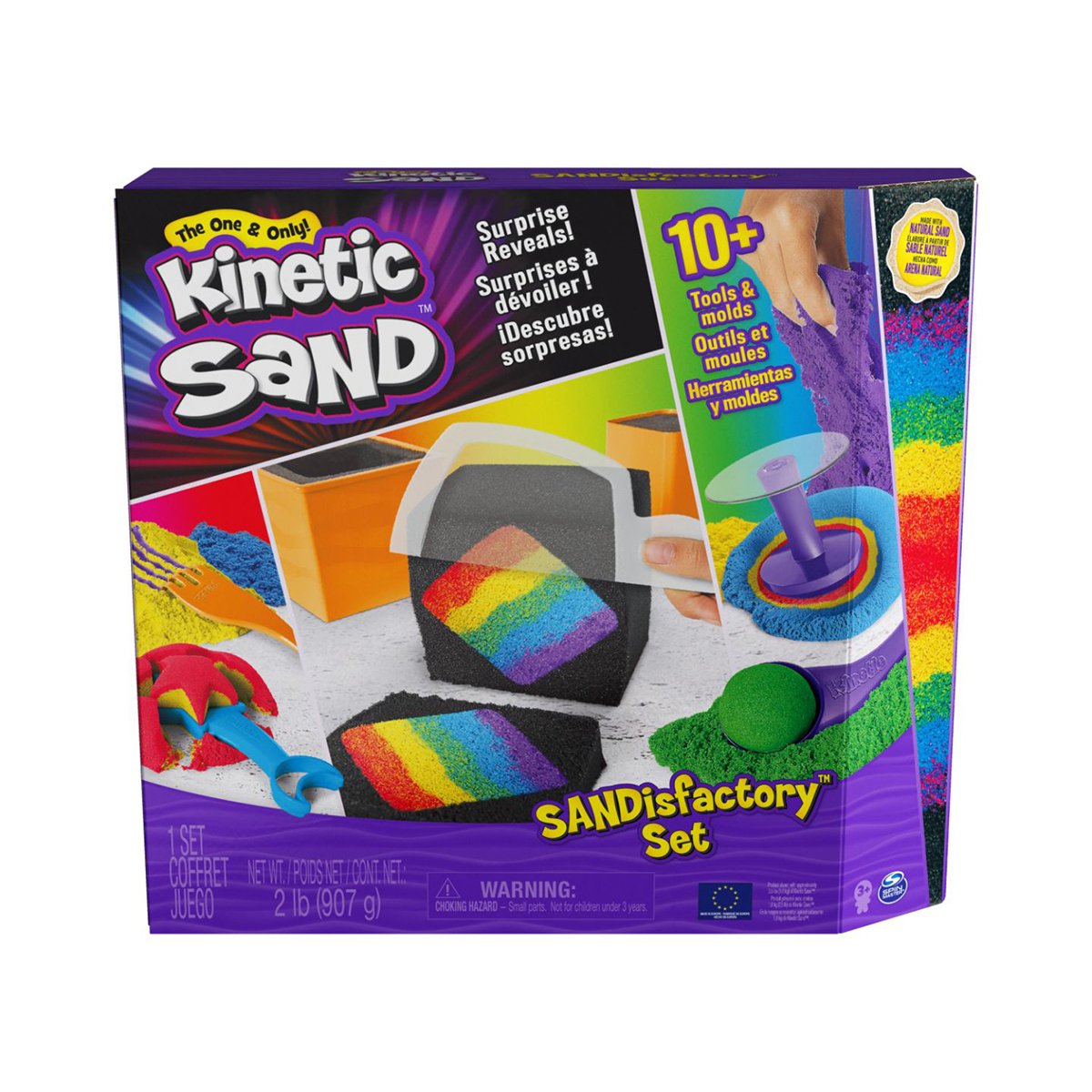 Set Nisip Kinetic Sandisfactory 900g