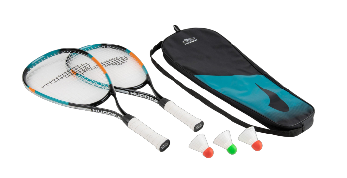 Set badminton speed cu 2 rachete
