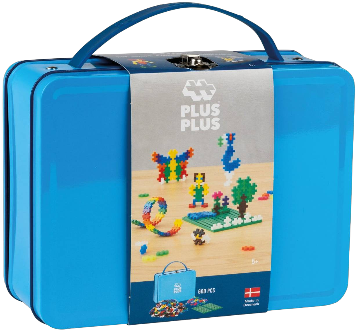 Set Constructie Plus-Plus 600 Piese in Cutie Metalica
