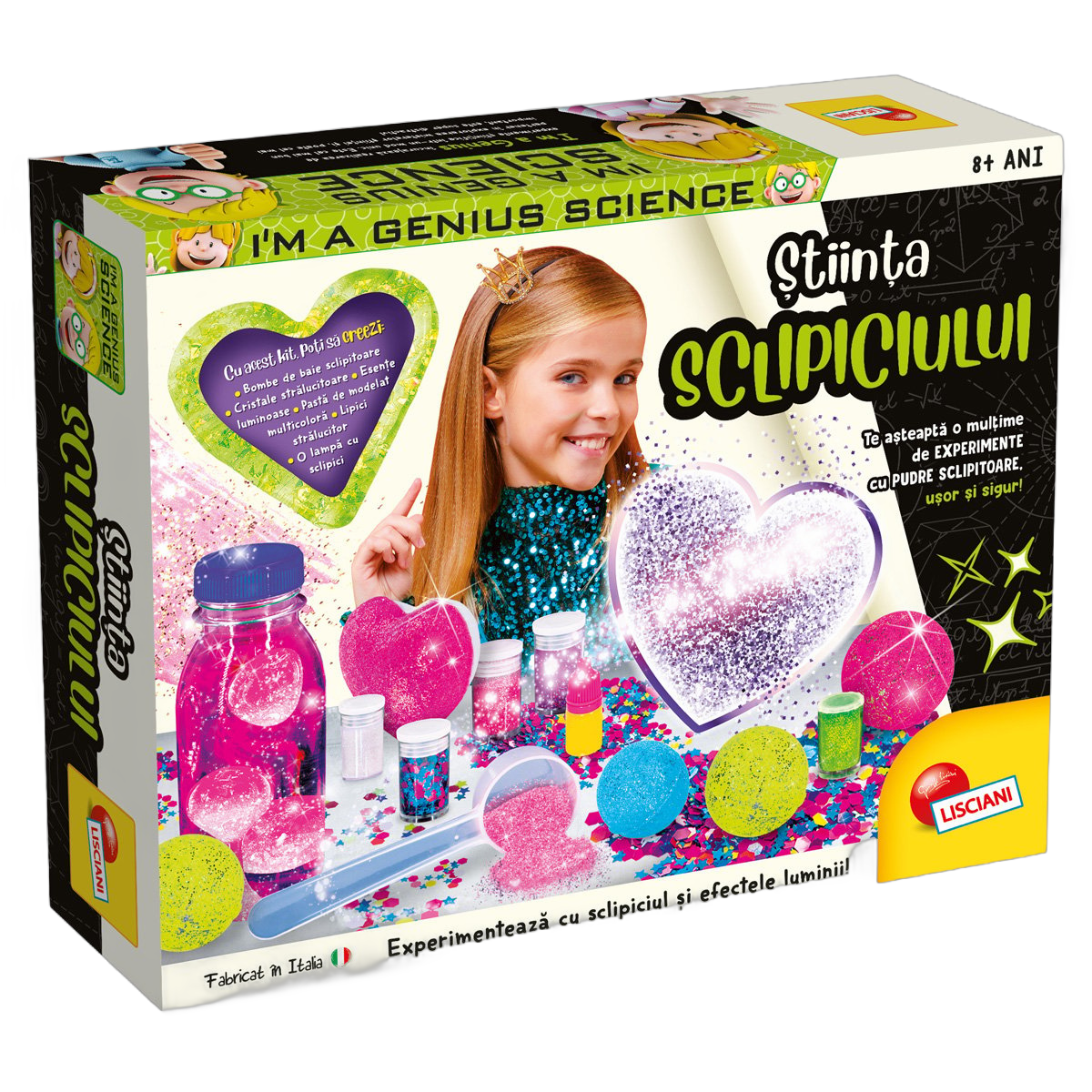 Set de experimente Lisciani - Stiinta sclipiciului