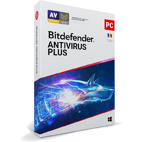 Bitdefender Antivirus Plus, 5 PC, 2 ani