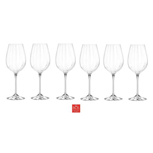 Set Pahare Vin Alb Optiq