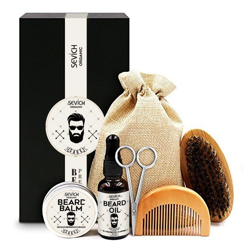 Kit Premium Ingrijire Barba Sevich