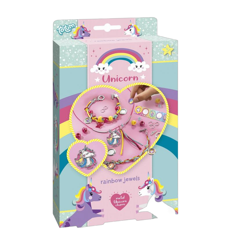 Set creativ DIY Bijuterii cu unicorni