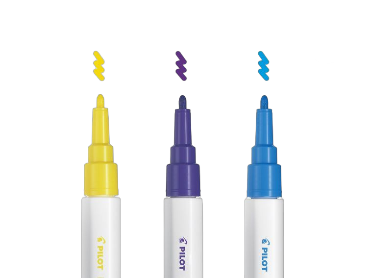 Set markere textile Pilot Pintor DIY Fashion