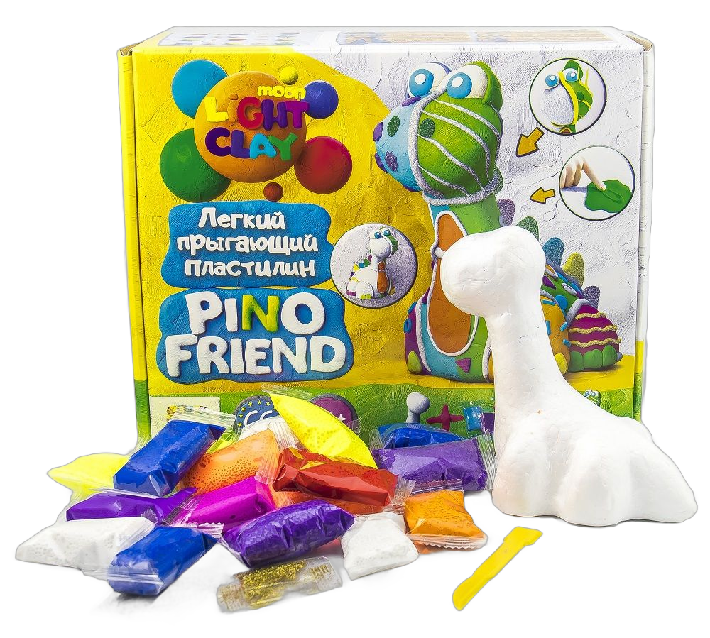 Set creativ - Moon Light Clay - Pino Dino