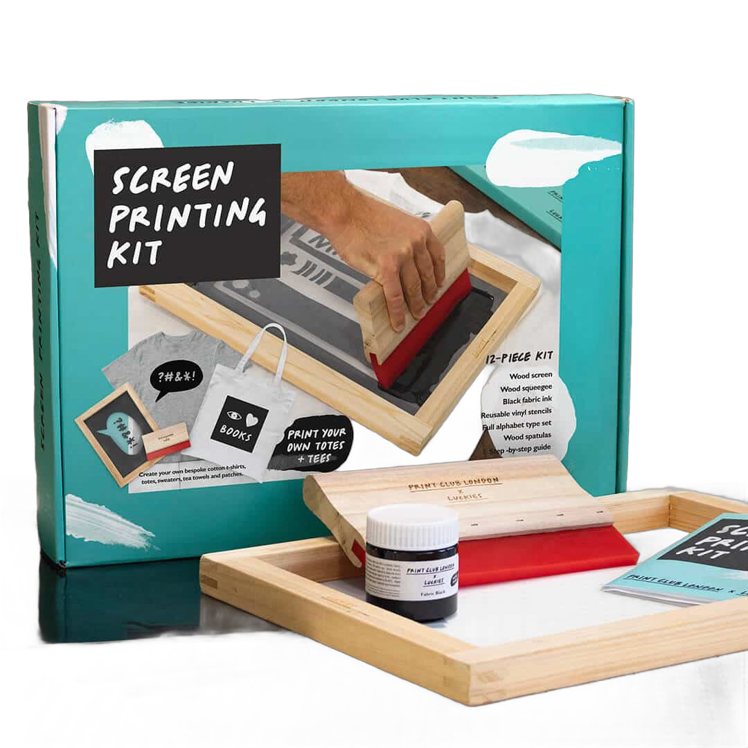 Kit serigrafie Print Club Screen Printing Kit Suck Uk