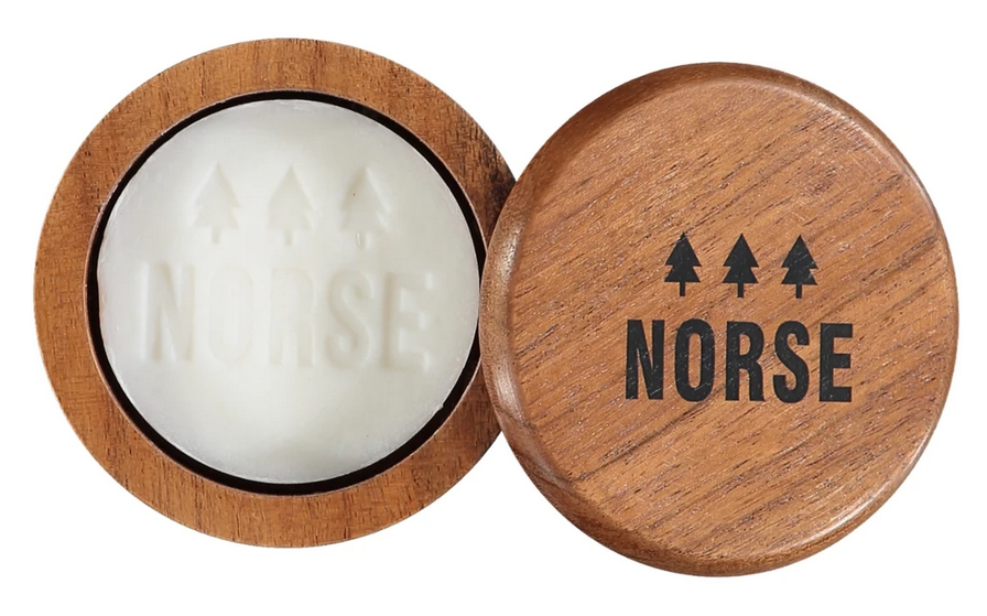 Sapun de Barbierit Norse cu Bol din Lemn