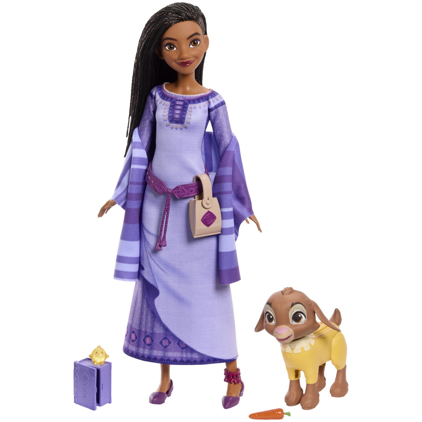 Papusa Disney Wish Asha cu Valentino