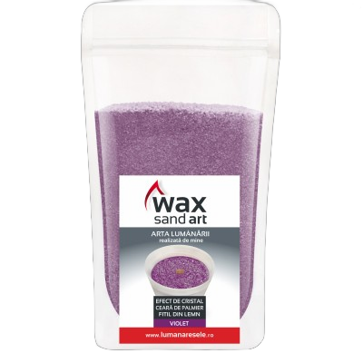 Kit DIY Lumanari WaxSandArt Violet