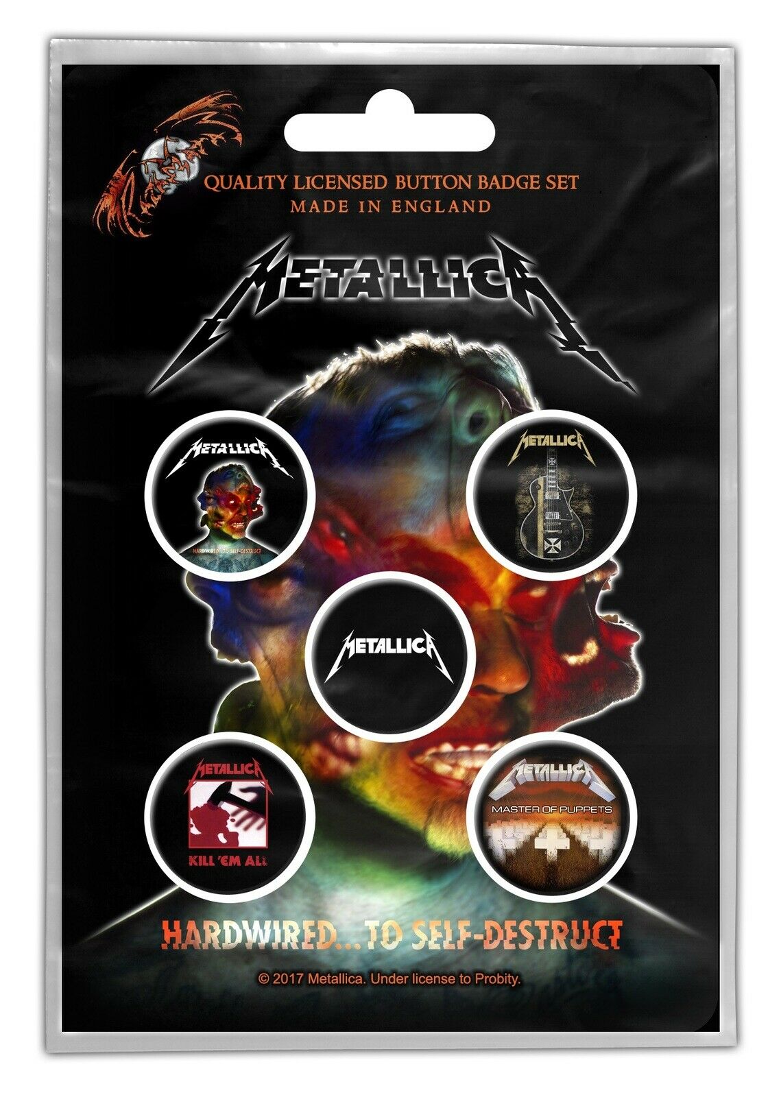 Set Insigne Metallica - Hardwired to Self Destruct