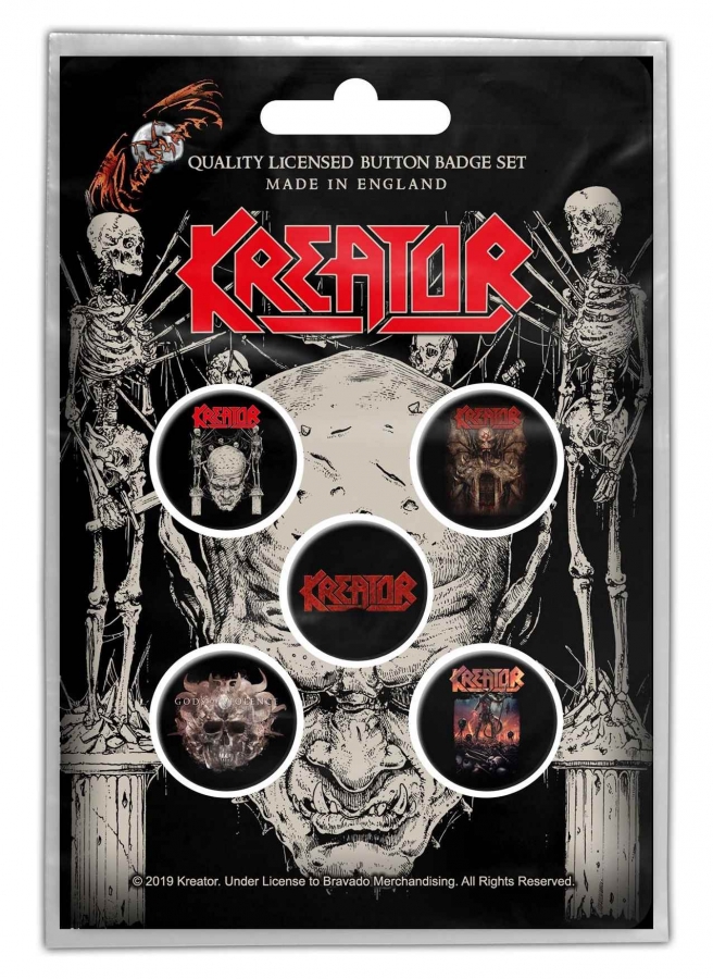 Set Insigne Kreator - Skull and Skeletons