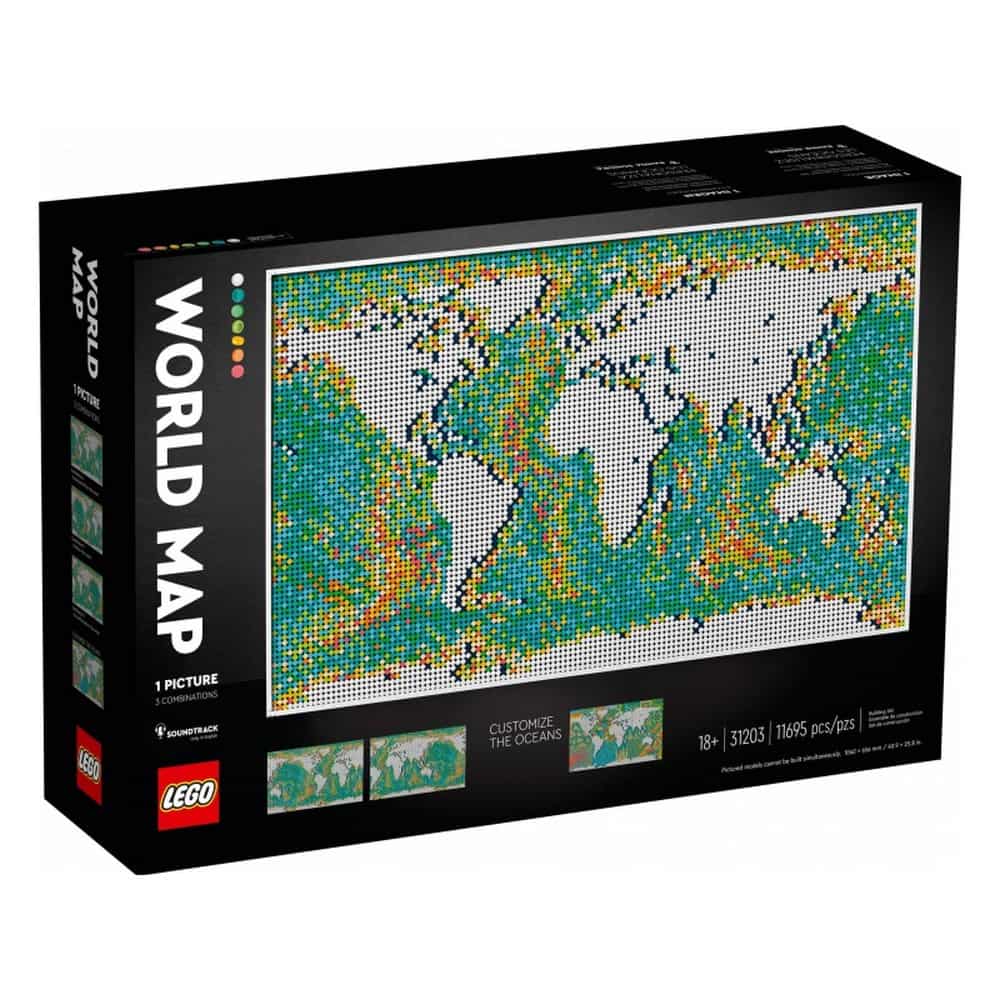 LEGO Art Harta Lumii